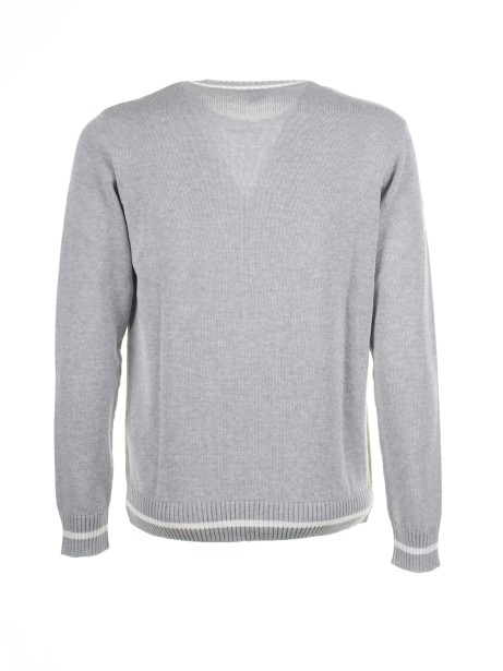 Maglia girocollo grigio chiaro