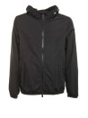 Bomber in nylon leggero con zip