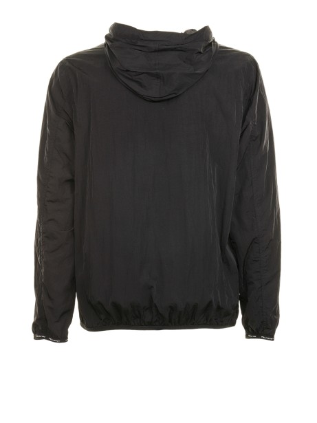 Lightweight nylon bomber jacket with zip