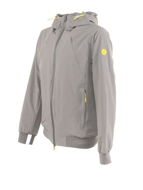 Pearl blue technical fabric jacket 2