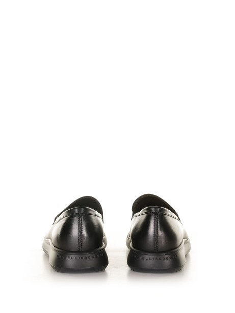 Mocassino nero in pelle