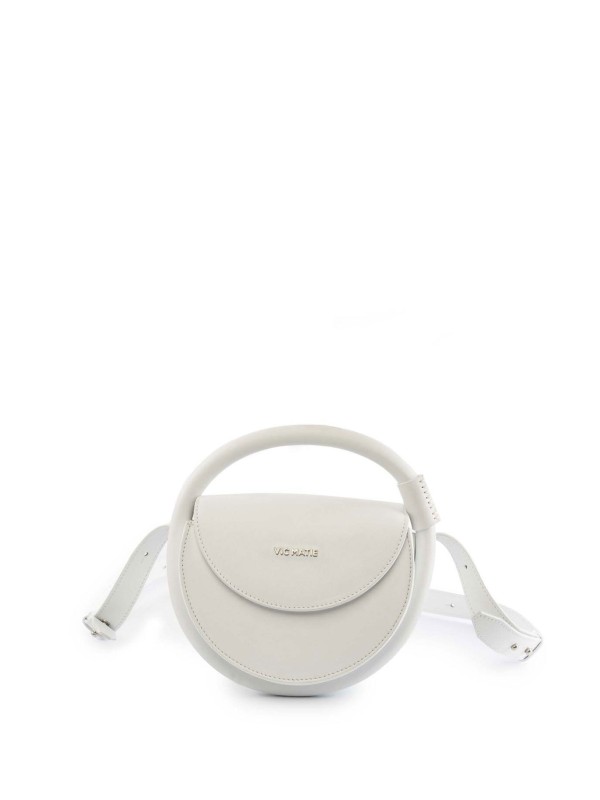 Leather shoulder bag with handle Leather shoulder bag with handle