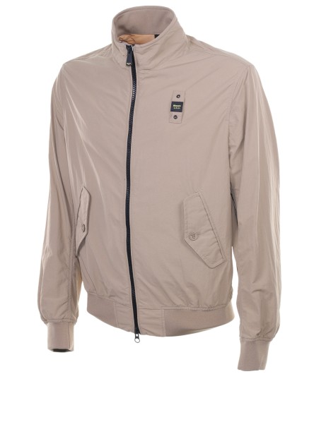 Light stretch nylon bomber jacket 2