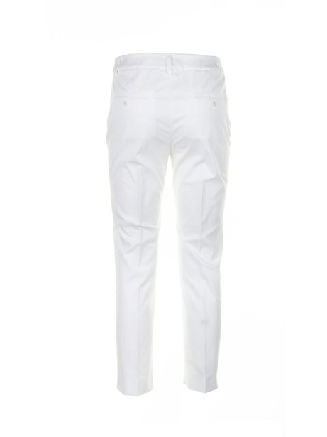 Pantalone bianco cotone