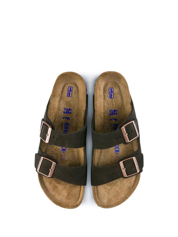 Arizona mocha suede slipper