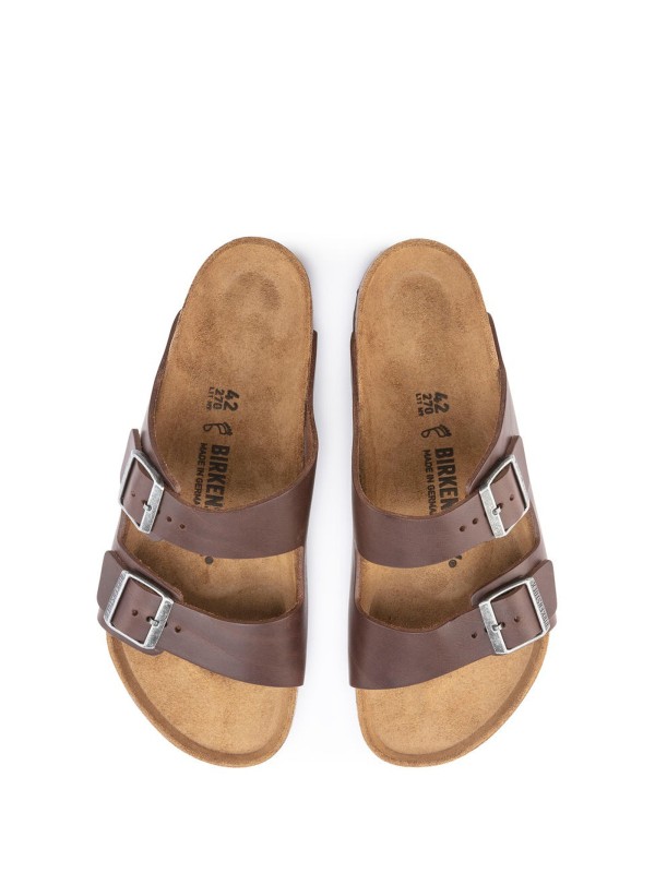 Arizona Grip Vintage Wood leather slipper