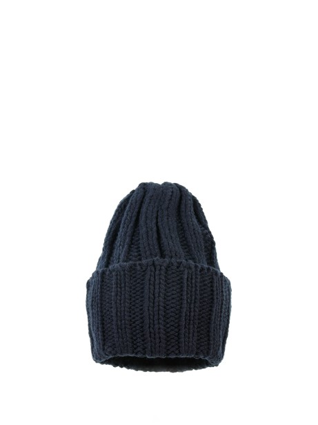 Navy cashmere beanie