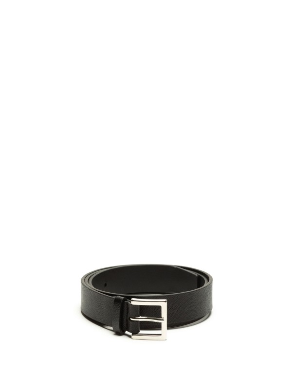 Belt in saffiano calfskin Belt in saffiano calfskin