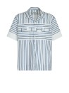 Shirt with stripes pattern