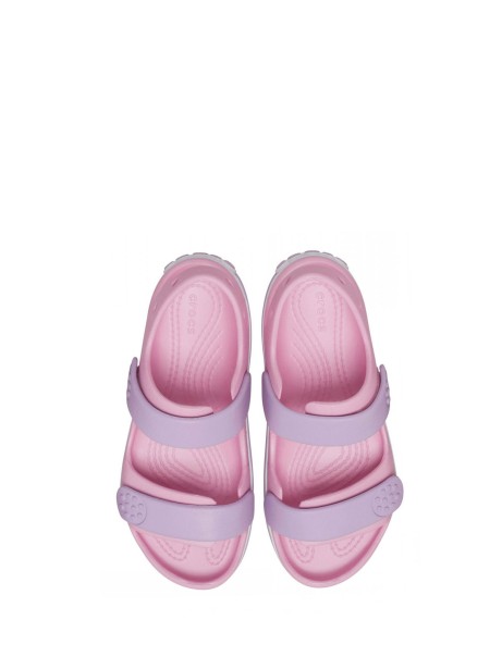 Pink Crocband Sandal