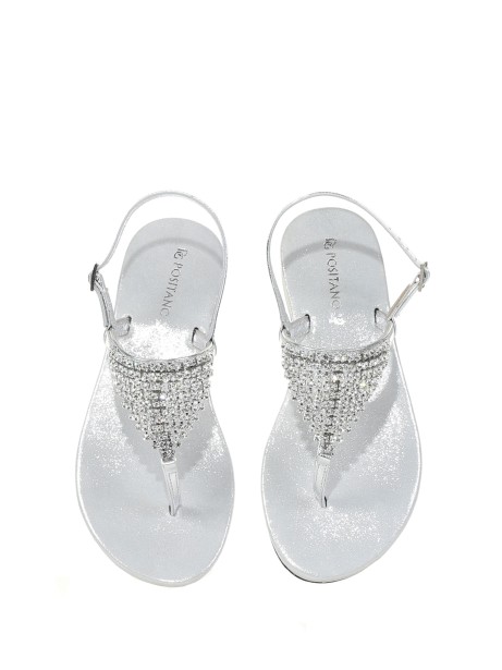 Jewel thong sandal