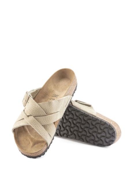 Lugano sandal in Nubuck leather