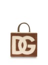Daily shopping bag with maxi logo