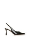 Sandalo slingback in pelle