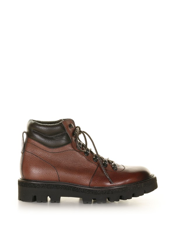 Pedula in brown leather Pedula in brown leather
