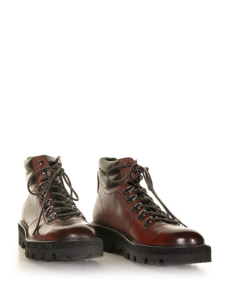 Pedula in brown leather 2