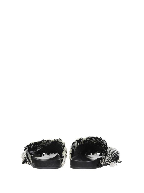 Milena Flats With Fringes