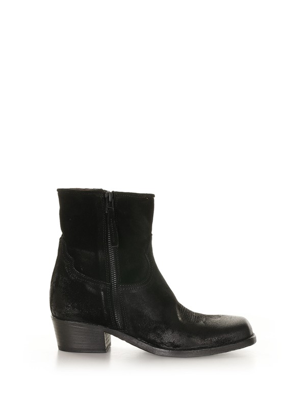 Black low Texan boot Black low Texan boot