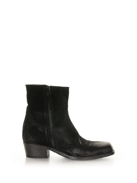 Black low Texan boot Black low Texan boot