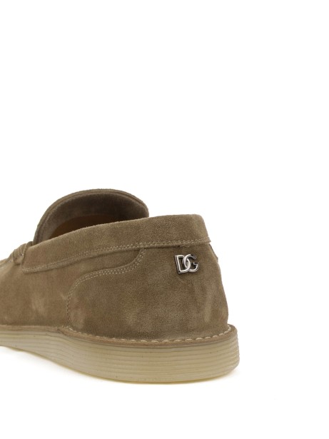 Hazelnut suede moccasin