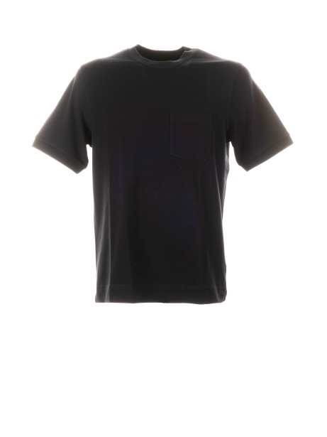 T-shirt girocollo in piquet