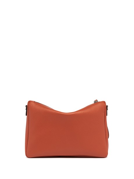 Nora clutch bag in hammered leather