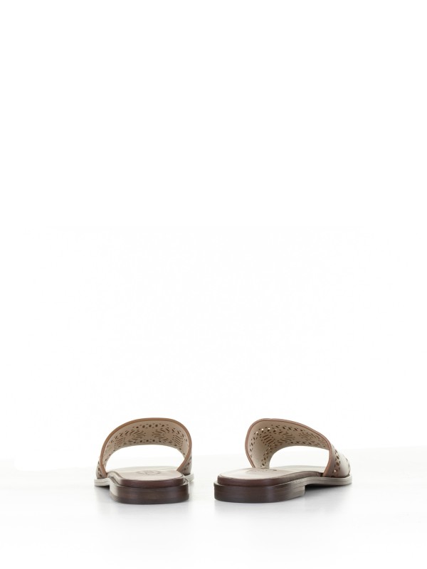 Kate low leather sandal