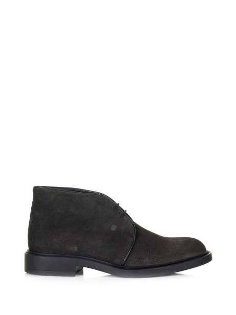 Anthracite suede ankle boot Anthracite suede ankle boot