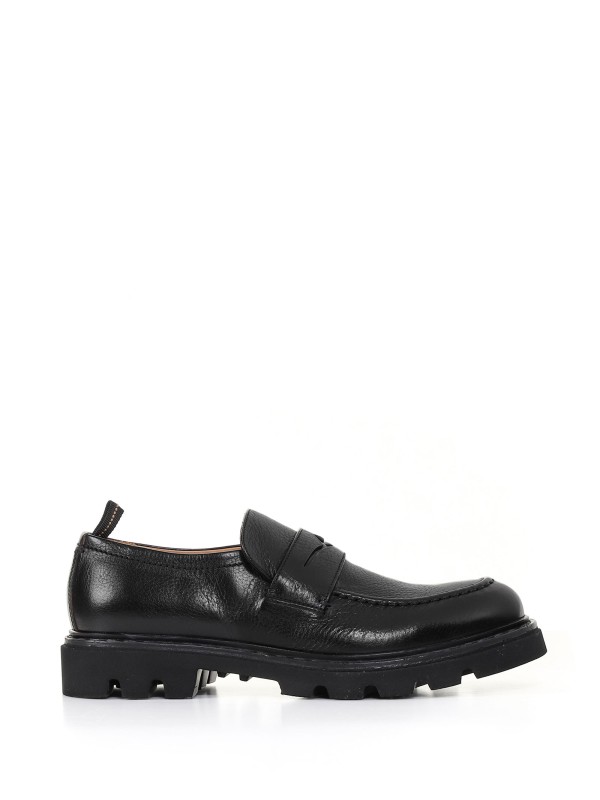 Leather loafers with extralight sole Leather loafers with extralight sole