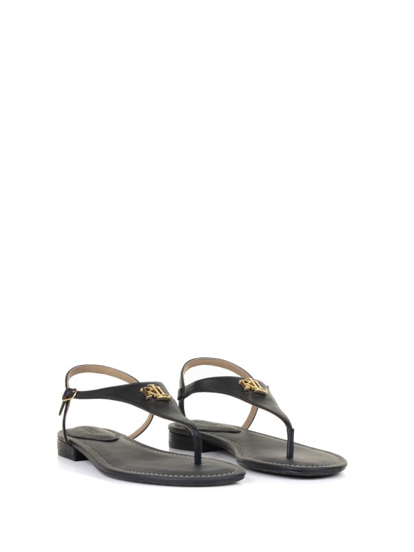 Leather thong sandal