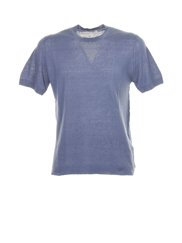 Linen crew neck T-shirt Linen crew neck T-shirt