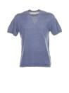 Linen crew neck T-shirt