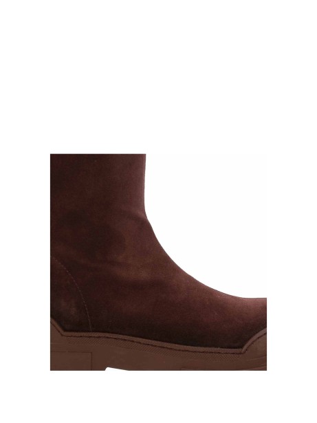 Boot roccia in suede with zip