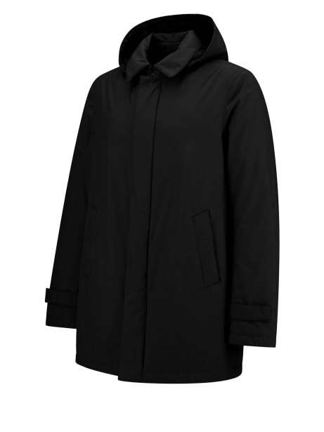 Men's Black Jacket with Hood