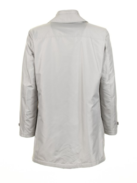Men's Waterproof Jacket White Long