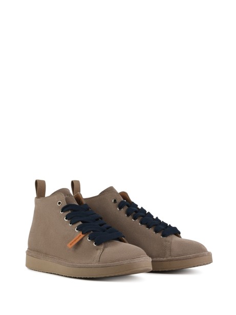 Polacchino uomo P01 noce in suede