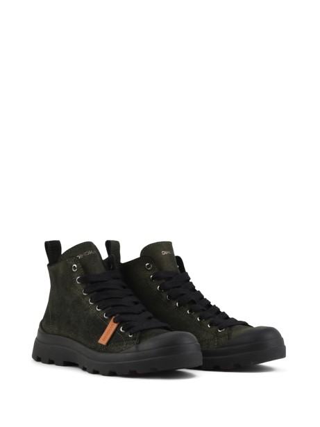 Polacchino uomo P03 in suede cerato