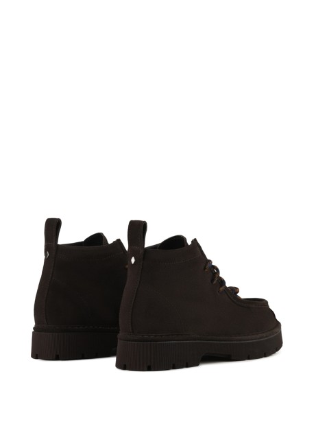 Polacchino uomo P99 ebano in suede