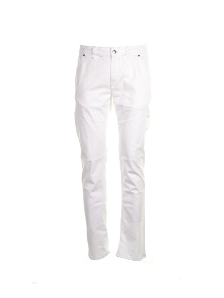 Jeans in denim bianco