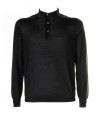 Long-sleeved polo shirt