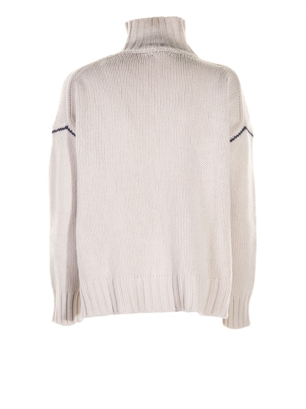 Turtleneck over white