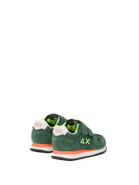 Sneaker kids verde con strap