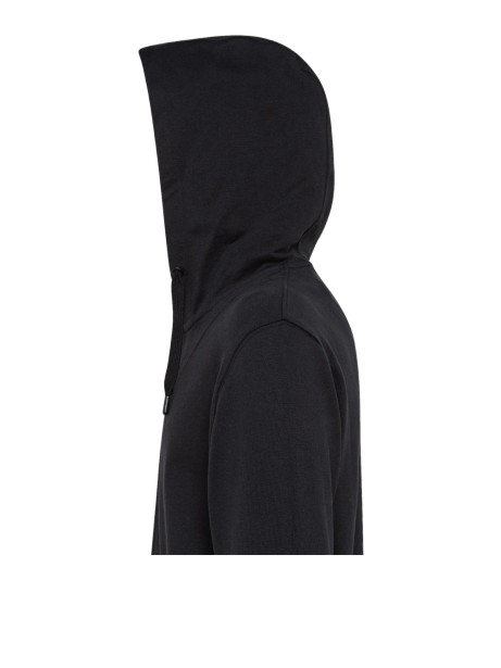Felpa Nera Con Zip 2