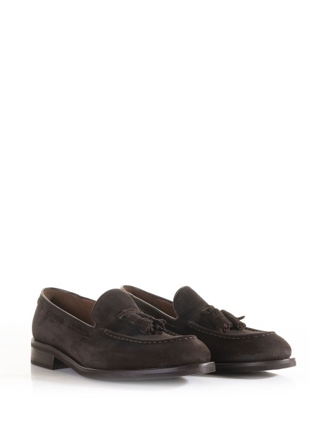 Suede loafers with tassels 2