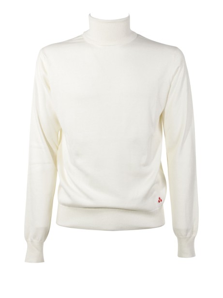 Turtleneck with side logo