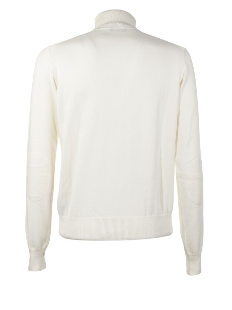 Turtleneck with side logo