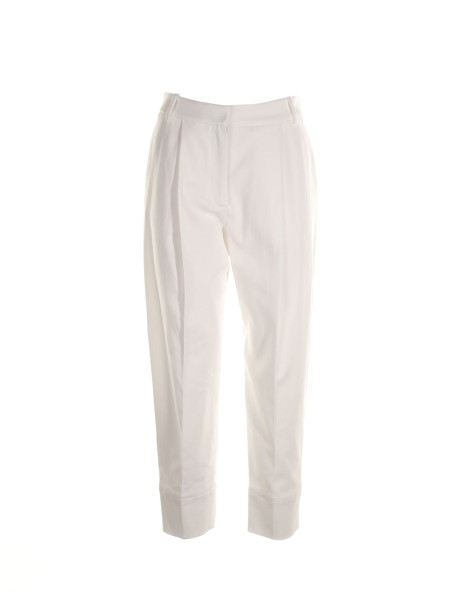 Pantalone pince bianco