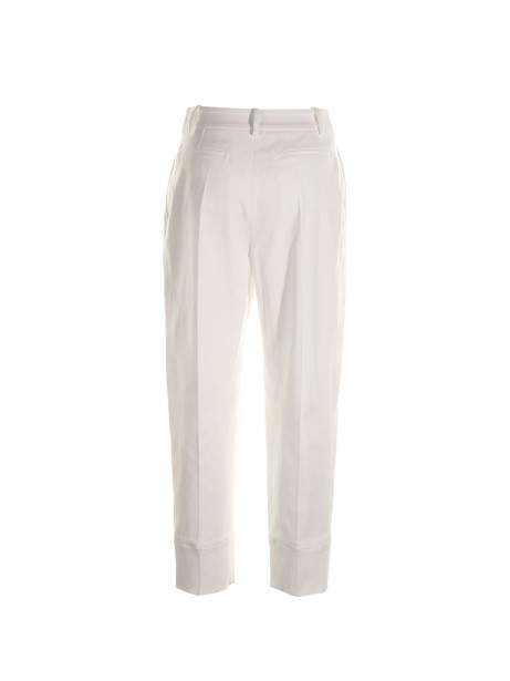 Pantalone pince bianco 2