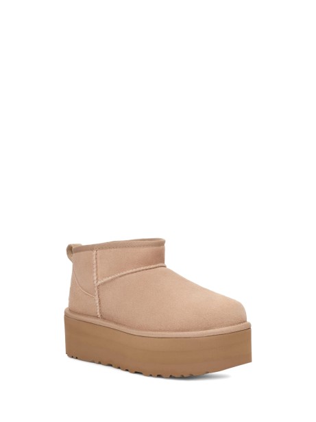 Classic Ultra Mini Sand Platform Boots