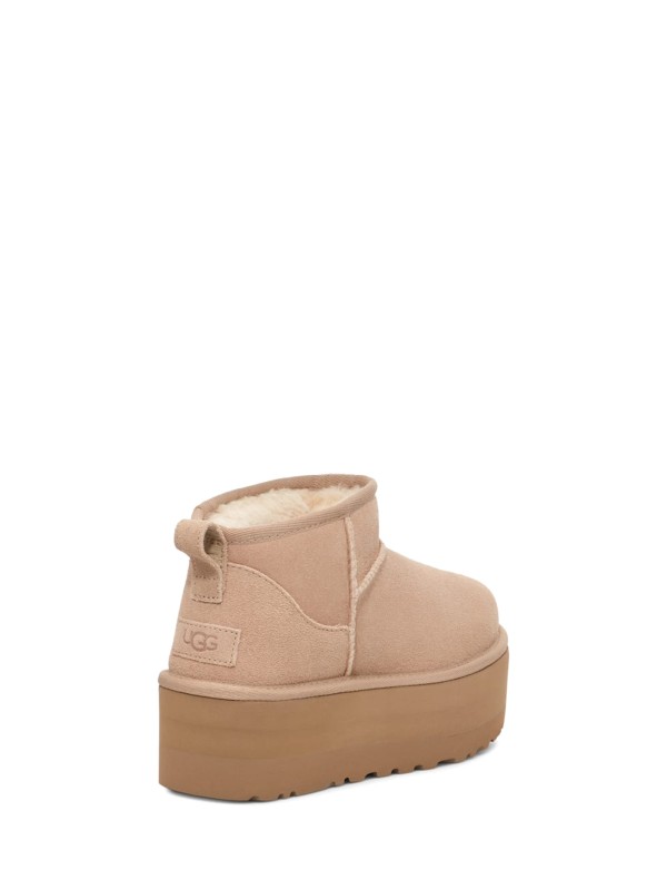 Classic Ultra Mini Sand Platform Boots